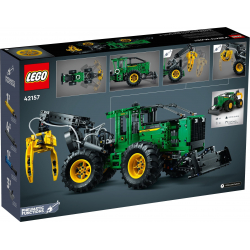 Klocki LEGO 42157 Ciągnik zrywkowy John  Deere 948L-II TECHNIC